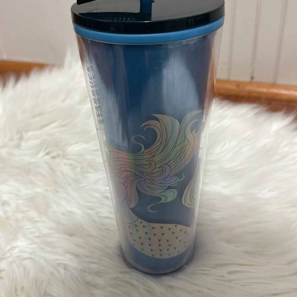 Starbucks 2021 Winter Holiday Blue Mermaid - COLOR CHANGING - Venti Tumbler